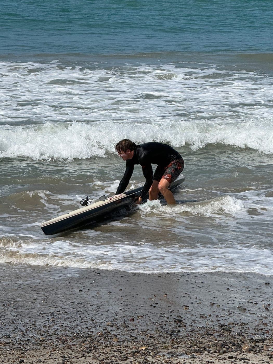 Jack O'Shaughnessy racing Paddle Laguna Beach