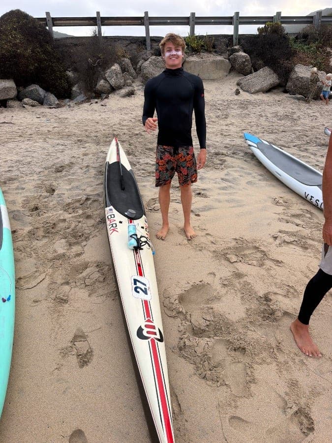 Jack O'Shaughnessy at Paddle Laguna Beach