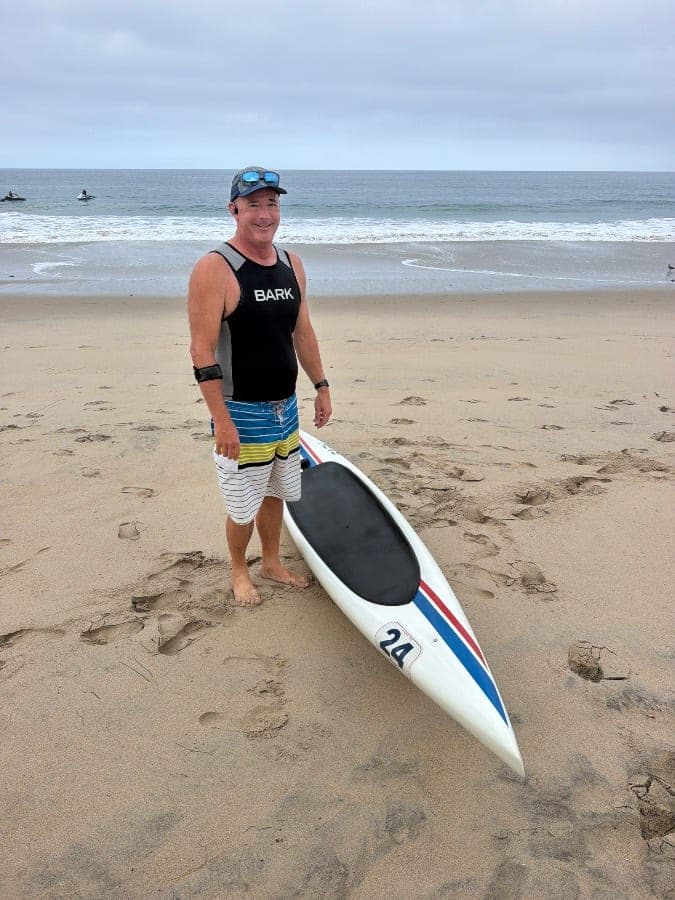 Steve Rossier at Paddle Laguna Beach