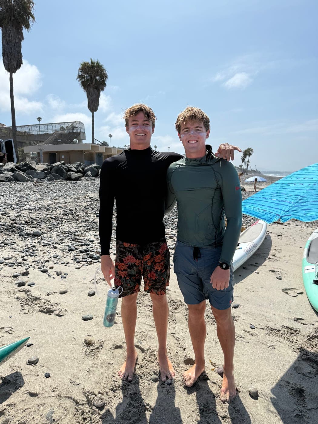 Thomas Romesser racing Paddle Laguna Beach