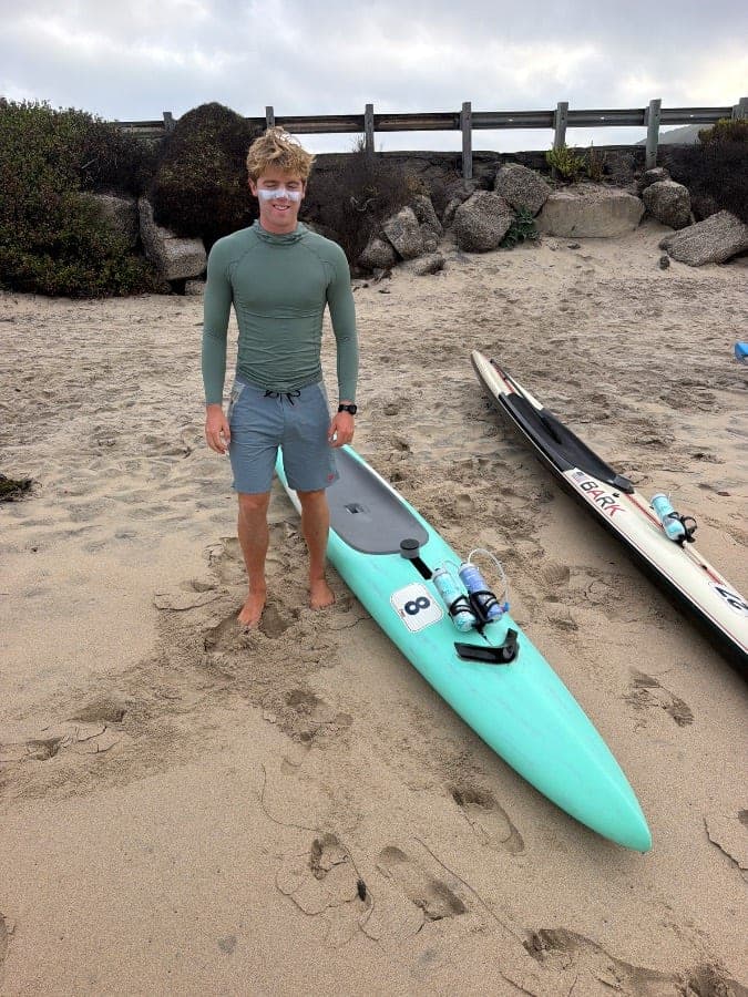 Thomas Romesser at Paddle Laguna Beach